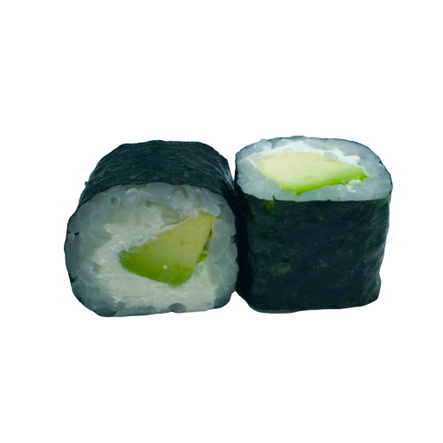 maki aguacate con queso