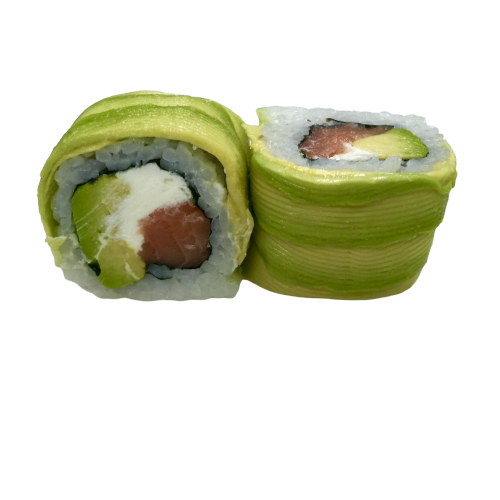 sake cheese bamboo roll