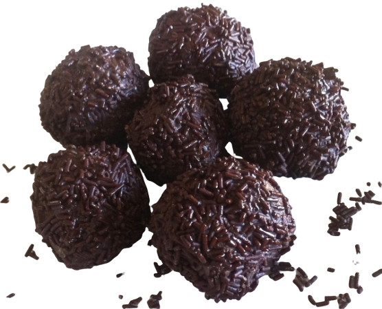 trufa de chocolate