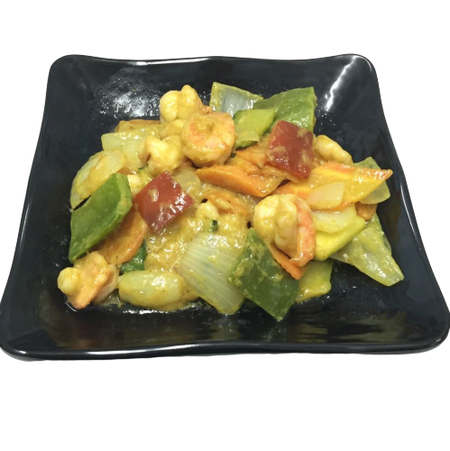 gambas a curry